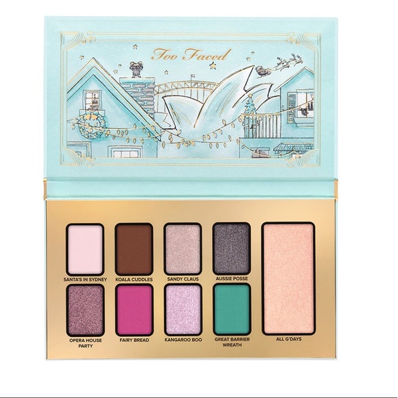 NWT TOO FACED CHRISTMAS AROUND THE WORLD LIMITED EDITION - Picture 6 of 10
